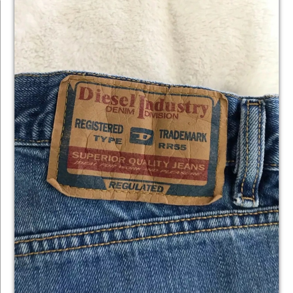 Diesel Jeans High Rise Italy Button Fly - Picture 2 of 6